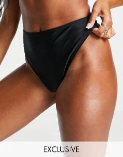 Wolf & Whistle Fuller Bust Exclusive Recycled Polyester Plunge Bikini Top & Bott -Women's Wolf & Whistle Sales 2022 unnamed file 105