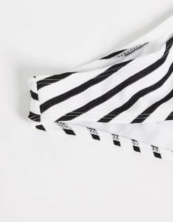 Wolf & Whistle Maternity Exclusive Bikini Bottom In Textured Stripe For Women -Women's Wolf & Whistle Sales 2022 unnamed file 136