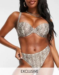 Wolf & Whistle Fuller Bust Exclusive Recycled Polyester Underwire Bikini In Neut 7 Wolf & Whistle Fuller Bust Exclusive Recycled Polyester Underwire Bikini In Neut -Women's Wolf & Whistle Sales 2022 unnamed file 164