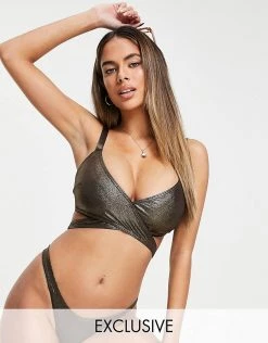 Wolf & Whistle Fuller Bust Exclusive Wrap Bikini Set In Coffee Glitter 6 Wolf & Whistle Fuller Bust Exclusive Wrap Bikini Set In Coffee Glitter -Women's Wolf & Whistle Sales 2022 unnamed file 175