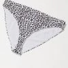 Wolf & Whistle Curve Exclusive High Waist Bikini Bottom In Animal Print For Women Multi