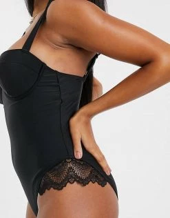 Wolf & Whistle Fuller Bust Exclusive Eco Underwired Lace Swimsuit In Black DD-G For Women 7 Wolf & Whistle Fuller Bust Exclusive Eco Underwired Lace Swimsuit In Black DD-G For Women -Women's Wolf & Whistle Sales 2022 unnamed file 280