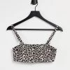 Wolf & Whistle Exclusive Fuller Bust Rib Bikini Set In Animal Print