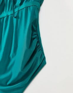 Wolf & Whistle Maternity Exclusive Swimsuit With Tie Detail In Green For Women 8 Wolf & Whistle Maternity Exclusive Swimsuit With Tie Detail In Green For Women -Women's Wolf & Whistle Sales 2022 unnamed file 476