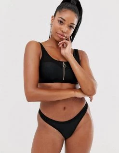 Wolf & Whistle Exclusive Fishnet Bikini Bottom In Black For Women -Women's Wolf & Whistle Sales 2022 unnamed file 650