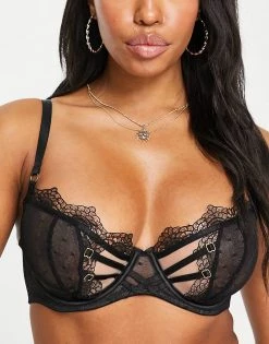 Wolf & Whistle Lace And Spot Mesh Lingerie Set In Black 5 Wolf & Whistle Lace And Spot Mesh Lingerie Set In Black -Women's Wolf & Whistle Sales 2022 unnamed file 745