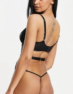 Wolf & Whistle Fuller Bust Wired Balconette Strappy Body In Black For Women 7 Wolf & Whistle Fuller Bust Wired Balconette Strappy Body In Black For Women -Women's Wolf & Whistle Sales 2022 unnamed file 858